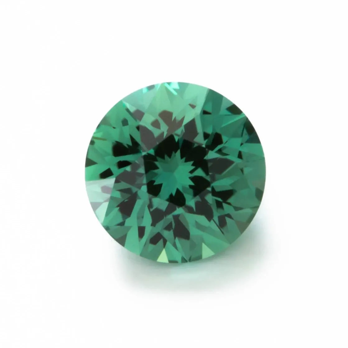 green lab sapphire round