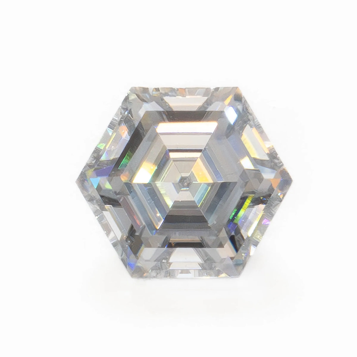 Grey Moissanite