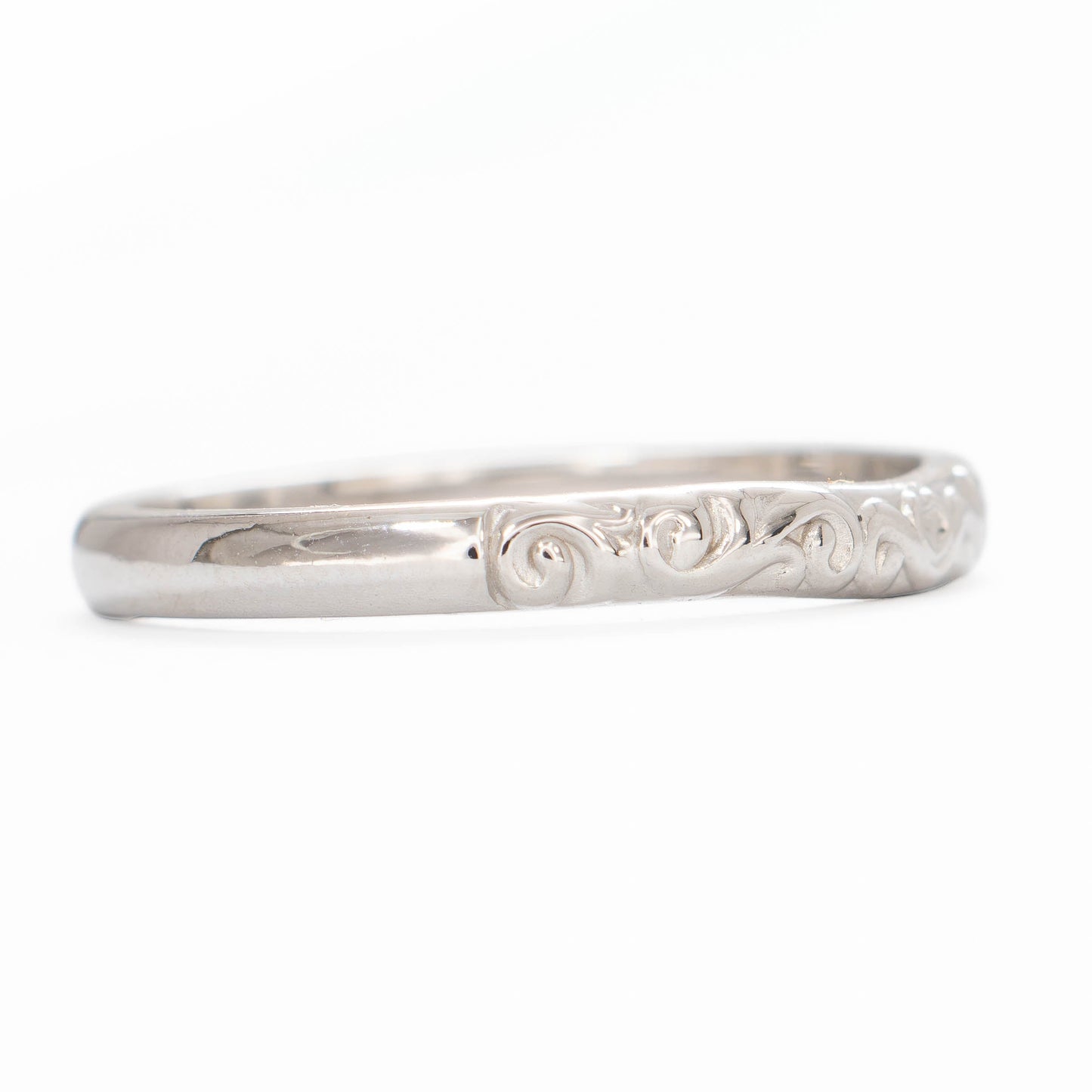 fleur nature inspired wedding set in white gold and red moss agate