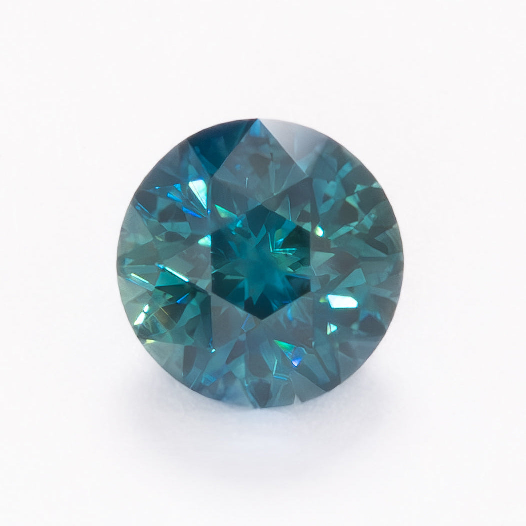 ms0197 medium dark blue round montana sapphire