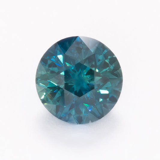 ms0197 medium dark blue round montana sapphire