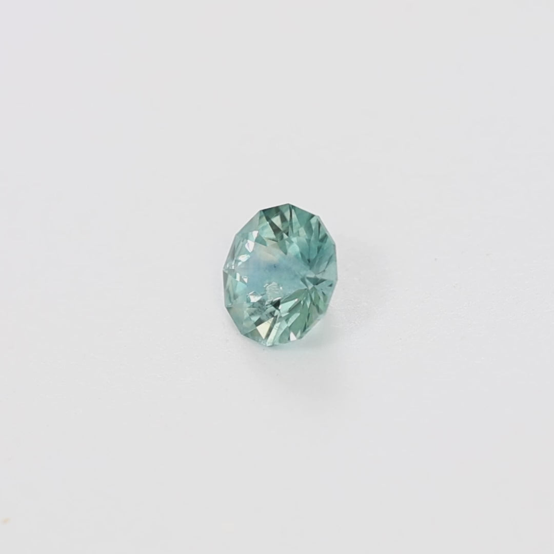 MS0103 1.12ct light blue stormlight round montana sapphire