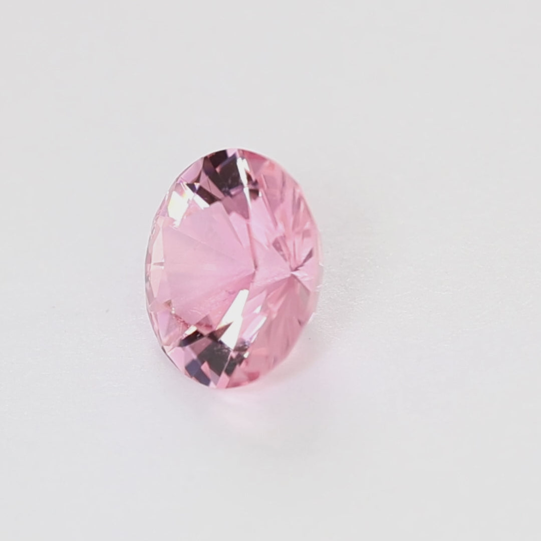 TL0100 3.05ct omni oval pink tourmaline