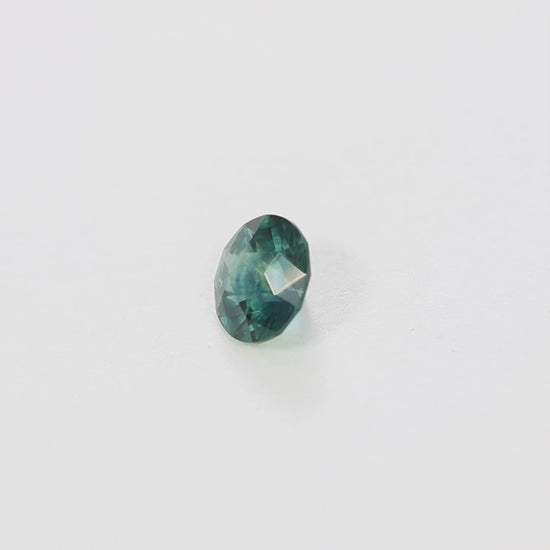 MS0106 1.04ct stormlight round blue-green montana sapphire
