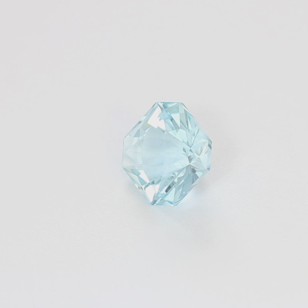AQ0109 2.40ct void reaver asscher aquamarine