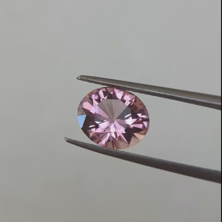 TL0100 pink tourmaline oval