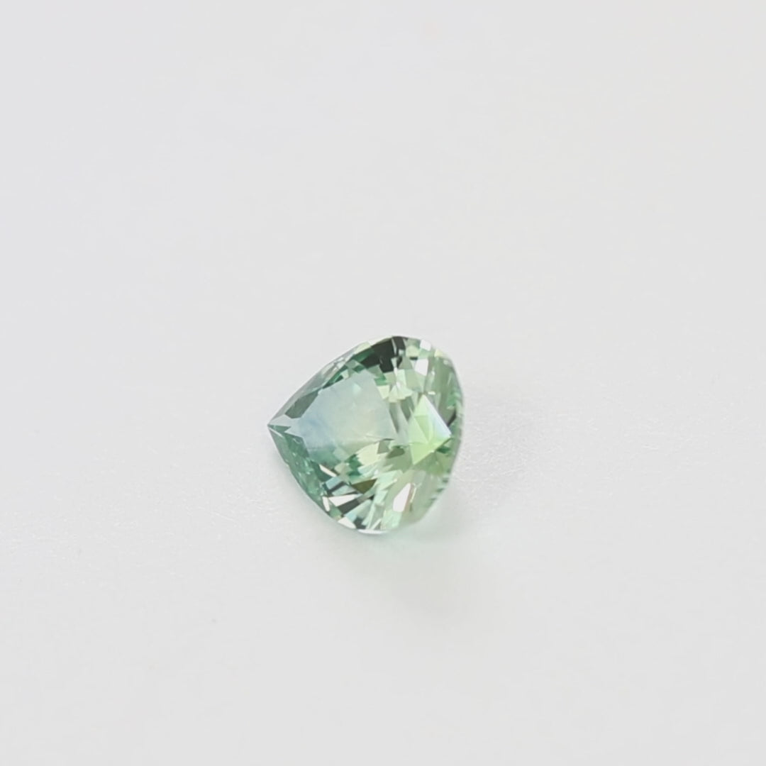 MS0178 1.02ct light blue pear montana sapphire