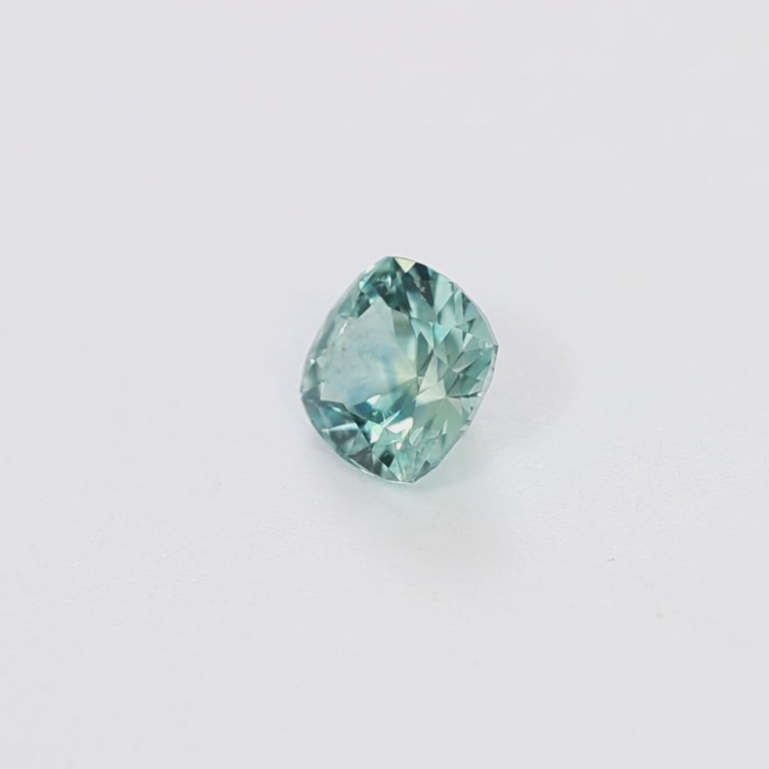 MS0150 0.99ct nova cushion light blue montana sapphire