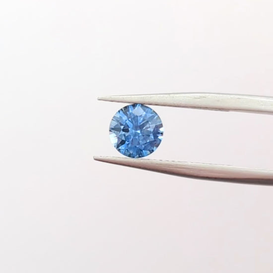 PSH0271 1.01ct blue round brilliant montana sapphire