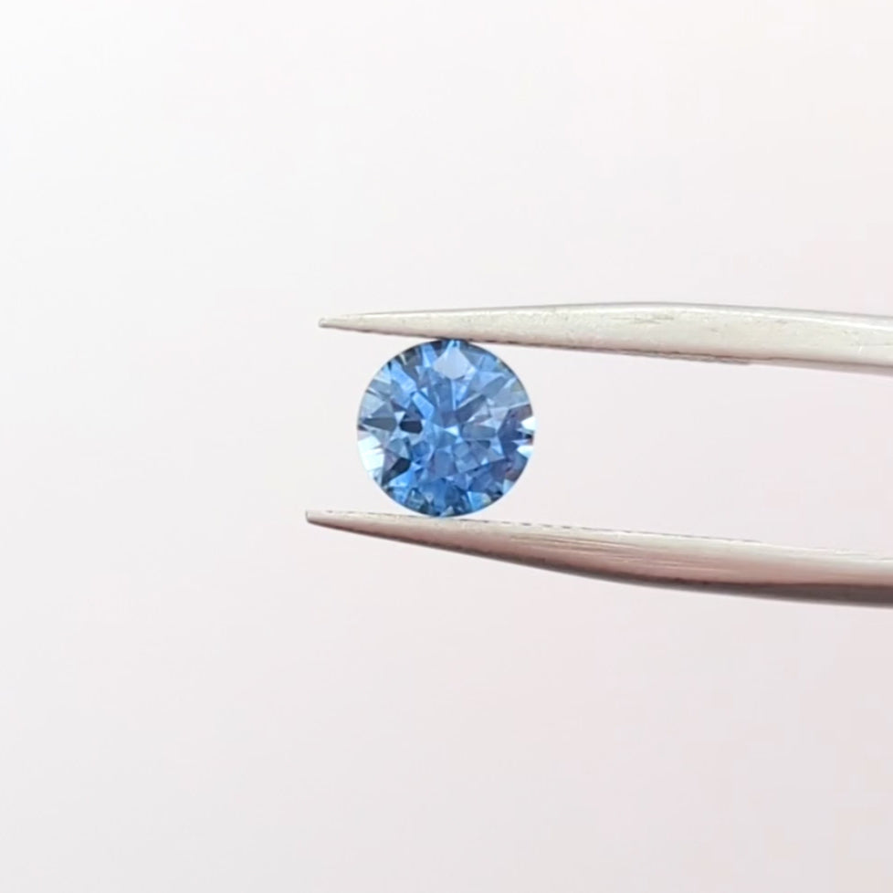 PSH0271 1.01ct blue round brilliant montana sapphire
