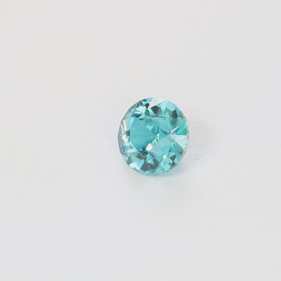 ZR0145 1.43ct old european cut blue zircon