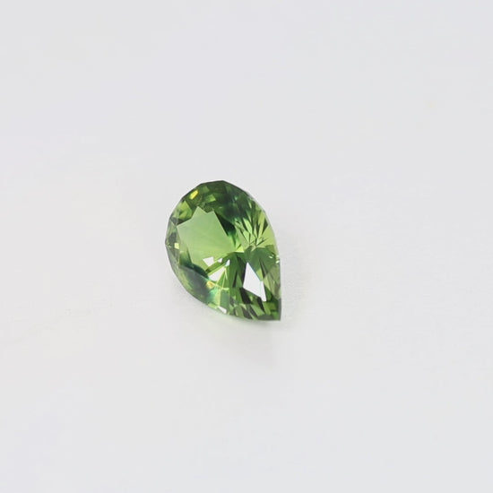 AU0135 1.90ct light green eden pear australian sapphire