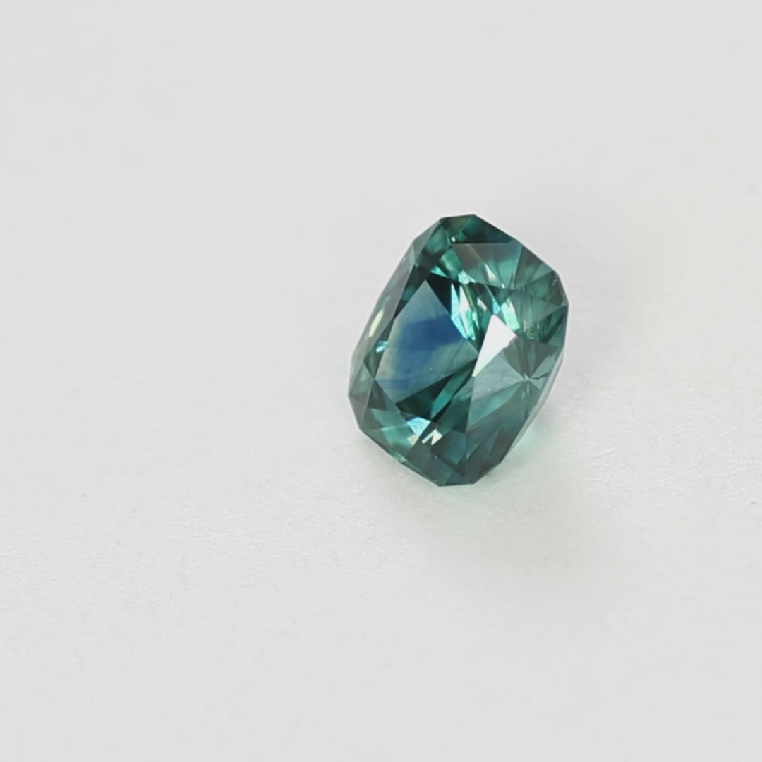 PSH0248 1.05ct blue elongated cushion montana sapphire