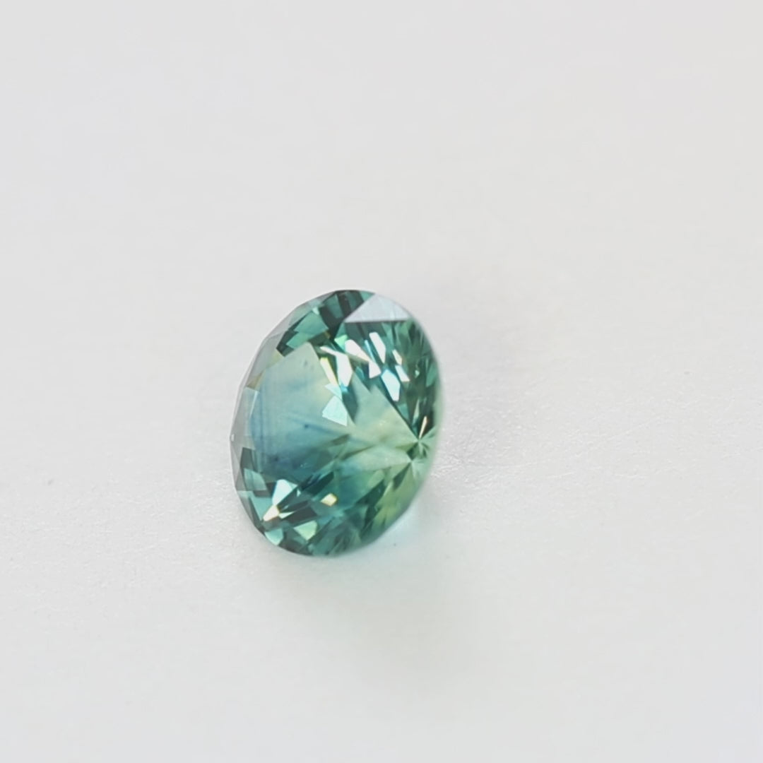 PSH0511 1.41ct blue round brilliant montana sapphire