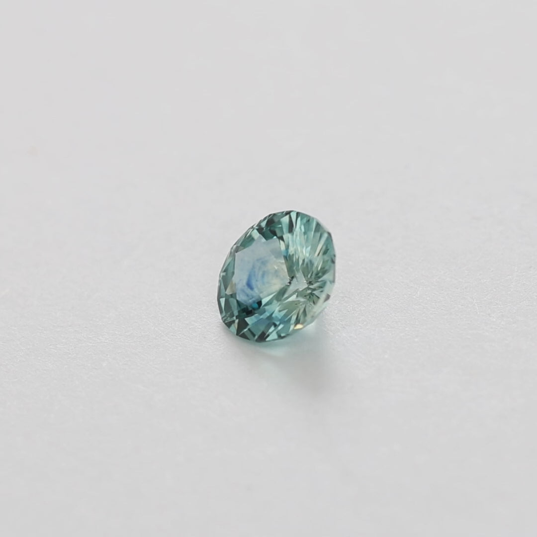 MS0195 1.28ct light blue oval montana sapphire
