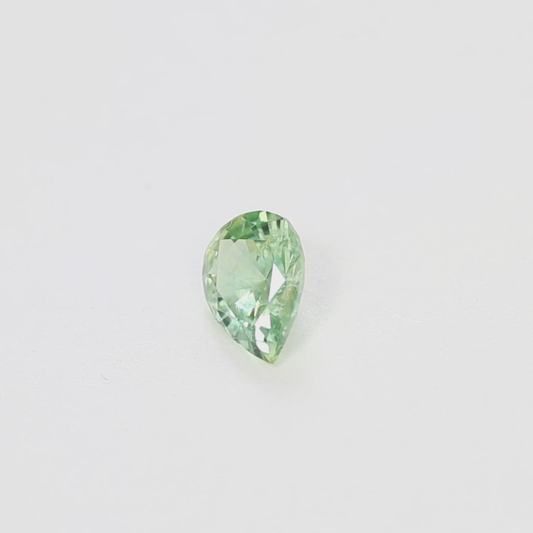 MS0168 0.90ct light blue eden pear montana sapphire