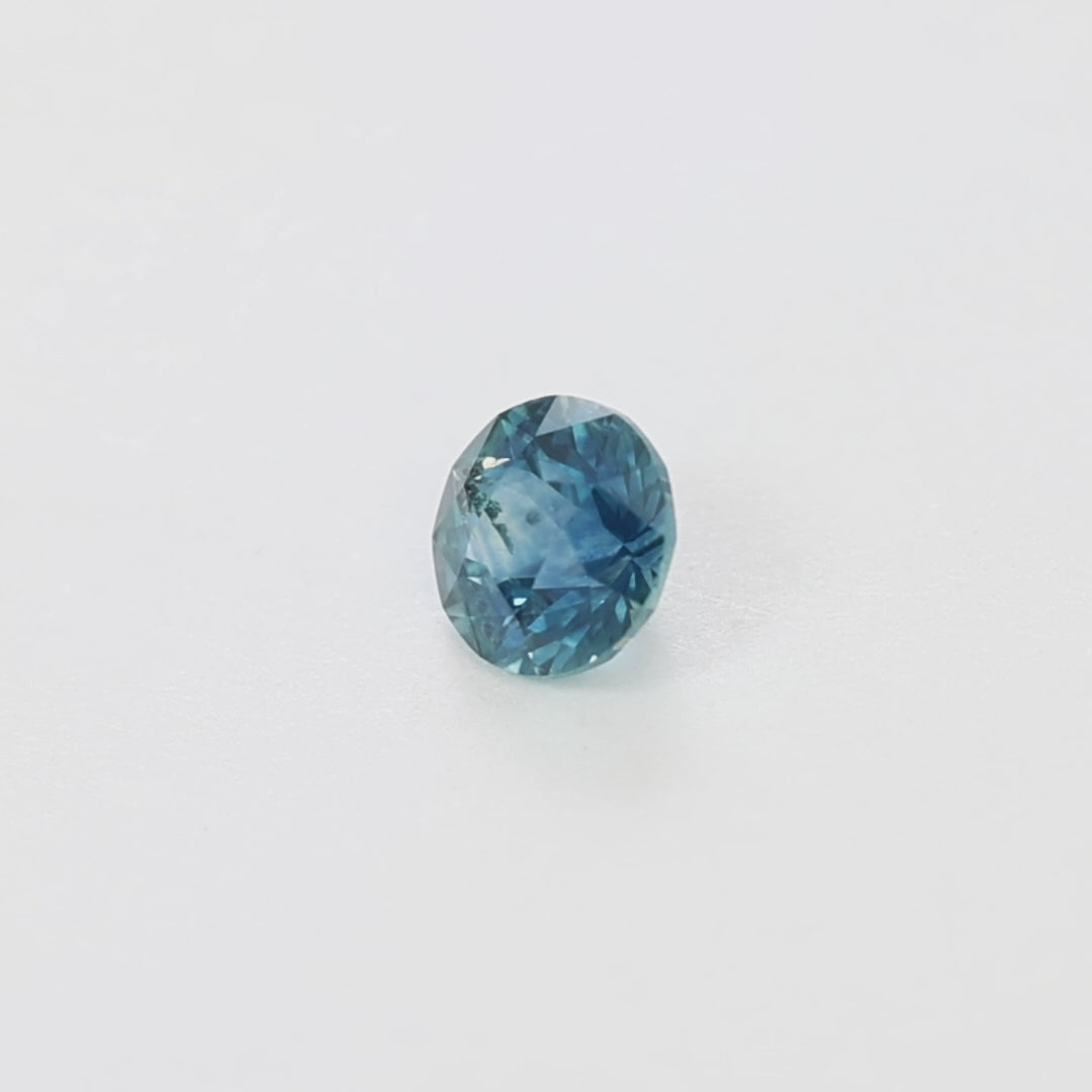 MS0183 1.01ct blue round montana sapphire