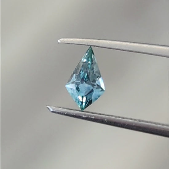MS0193 0.51ct blue kite cut montana sapphire