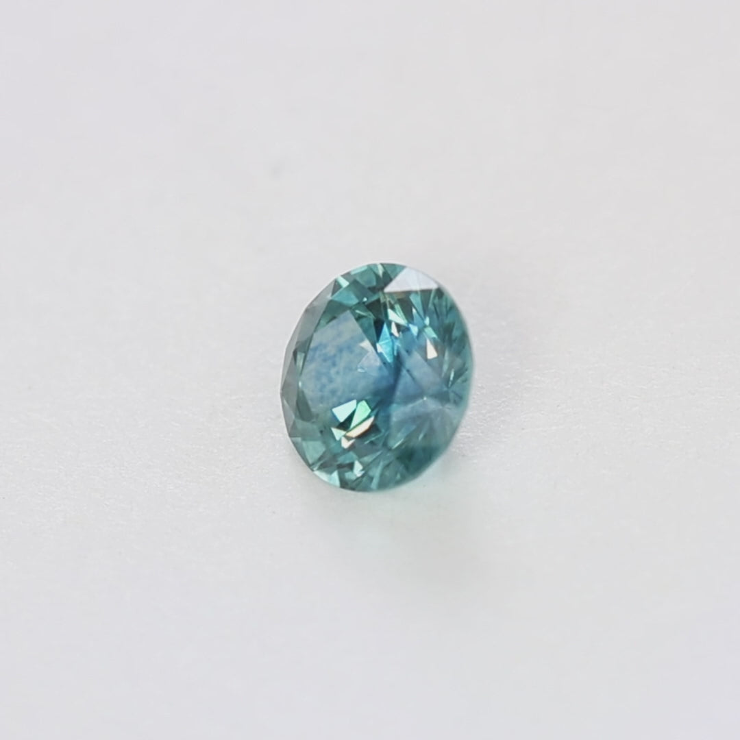 PSH0212 1.00ct light blue round brilliant montana sapphire