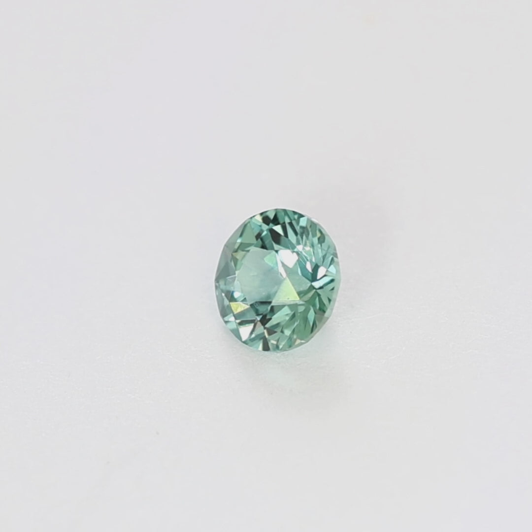 MS0242 0.94ct blue-green round montana sapphire