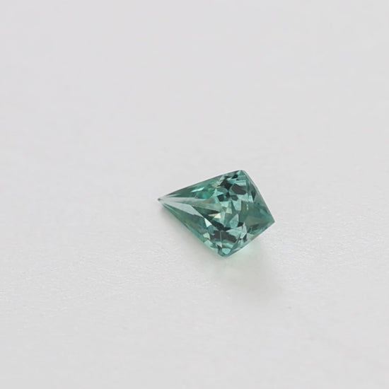 MS0193 0.51ct blue kite cut montana sapphire