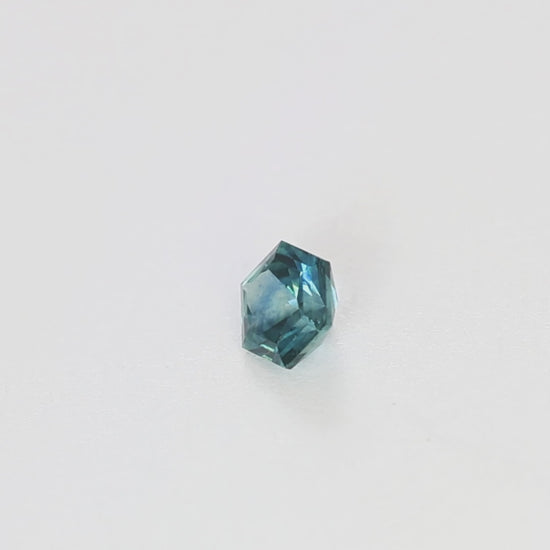 MS0211 0.60ct mixed hex medium blue montana sapphire