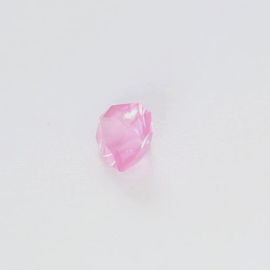 SP0107 0.60ct heart cut pink spinel