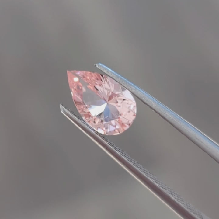 MG0102 1.14ct pear cut morganite