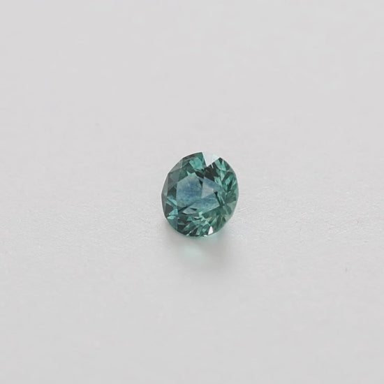 MS0217 1.04ct stormlight round blue montana sapphire