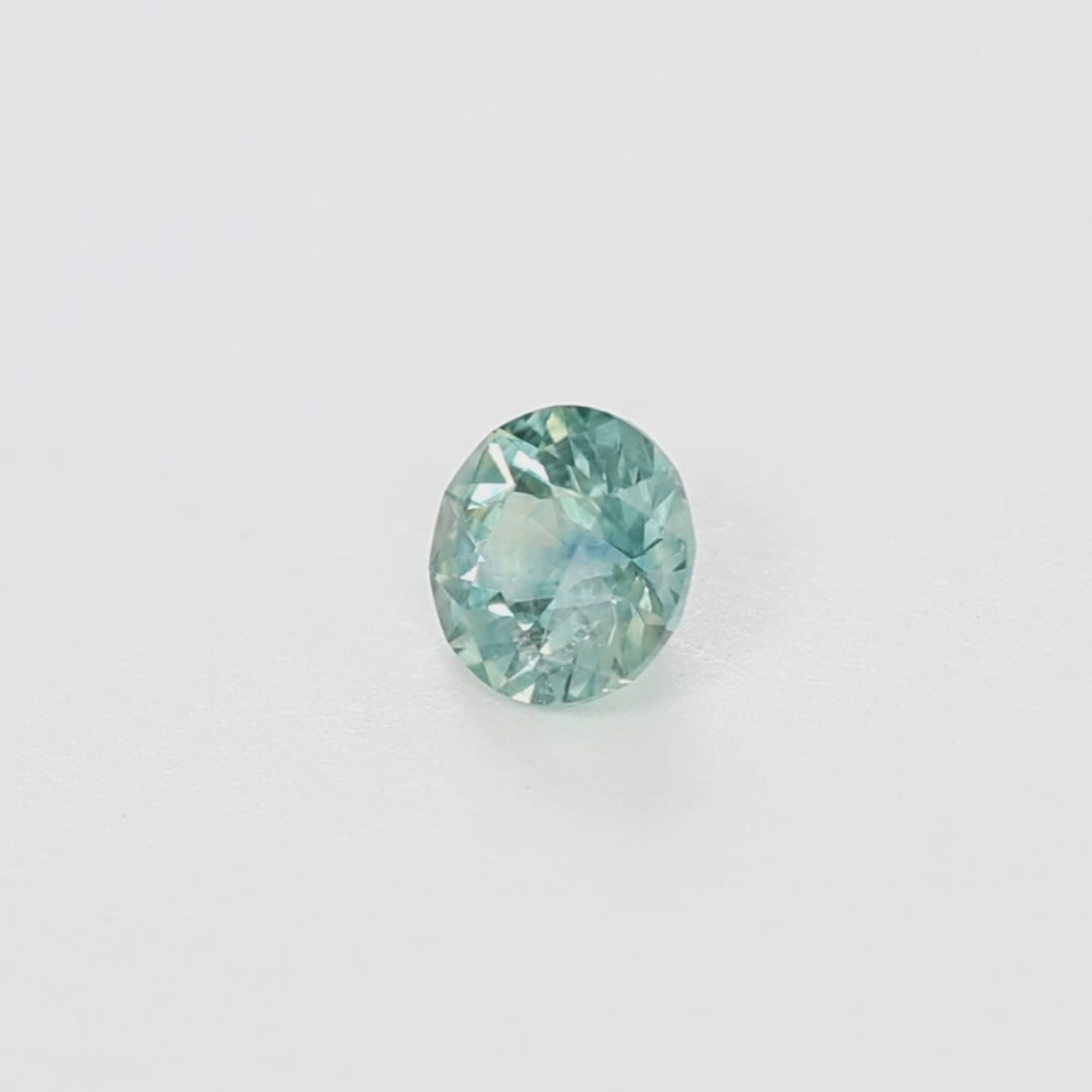 MS0180 0.98ct light blue round montana sapphire