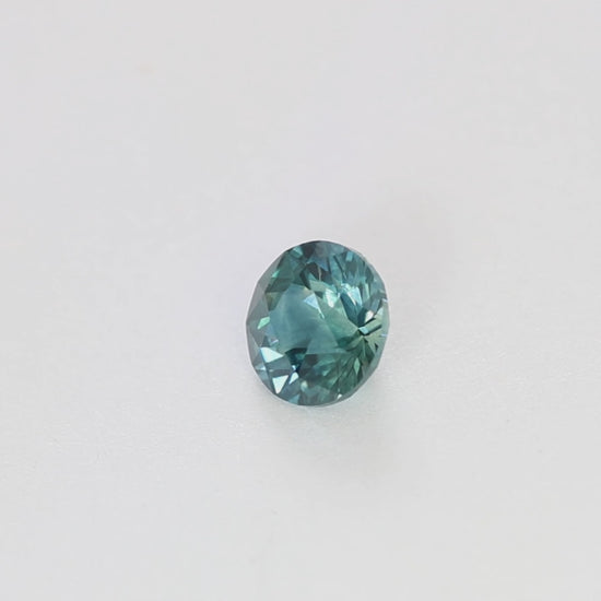 MS0213 1.23ct stormlight round medium blue montana sapphire