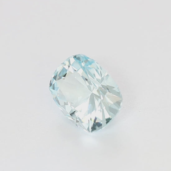 AQ0107 3.58ct supernova elongated cushion aquamarine