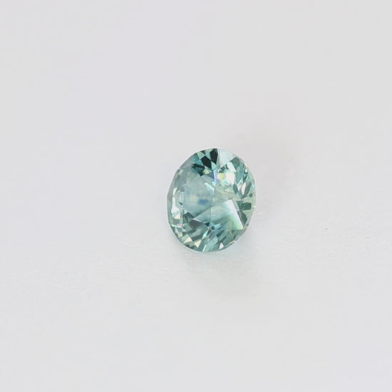 MS0241 0.97ct blue-green round montana sapphire