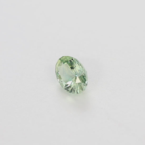 MS0254 1.01ct yellow-green oval montana sapphire