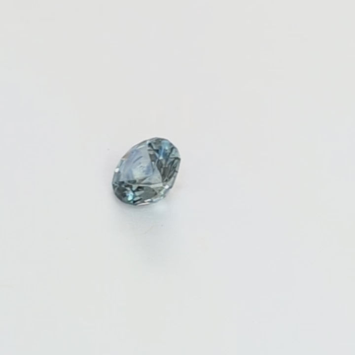 MS0195 1.28ct light blue oval montana sapphire