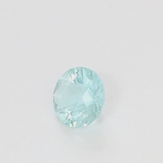 AQ0102 1.37ct stormlight round aquamarine