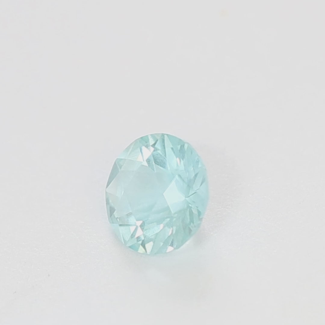AQ0102 1.37ct stormlight round aquamarine