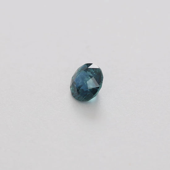 MS0250 1.48ct dark blue stormlight round montana sapphire
