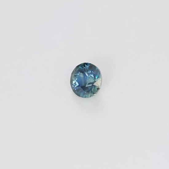 MS0243 0.50ct blue round montana sapphire