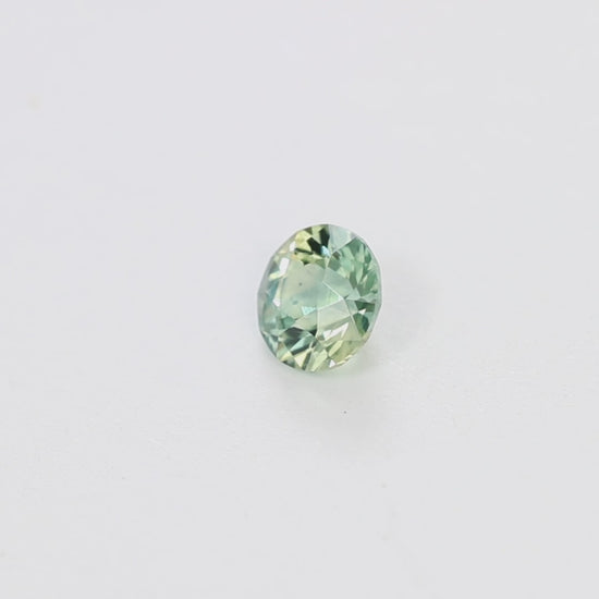 MS0154 0.74ct stormlight round blue-yellow montana sapphire