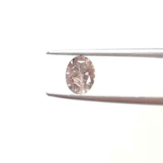 MS0187 1.34ct peach oval montana sapphire