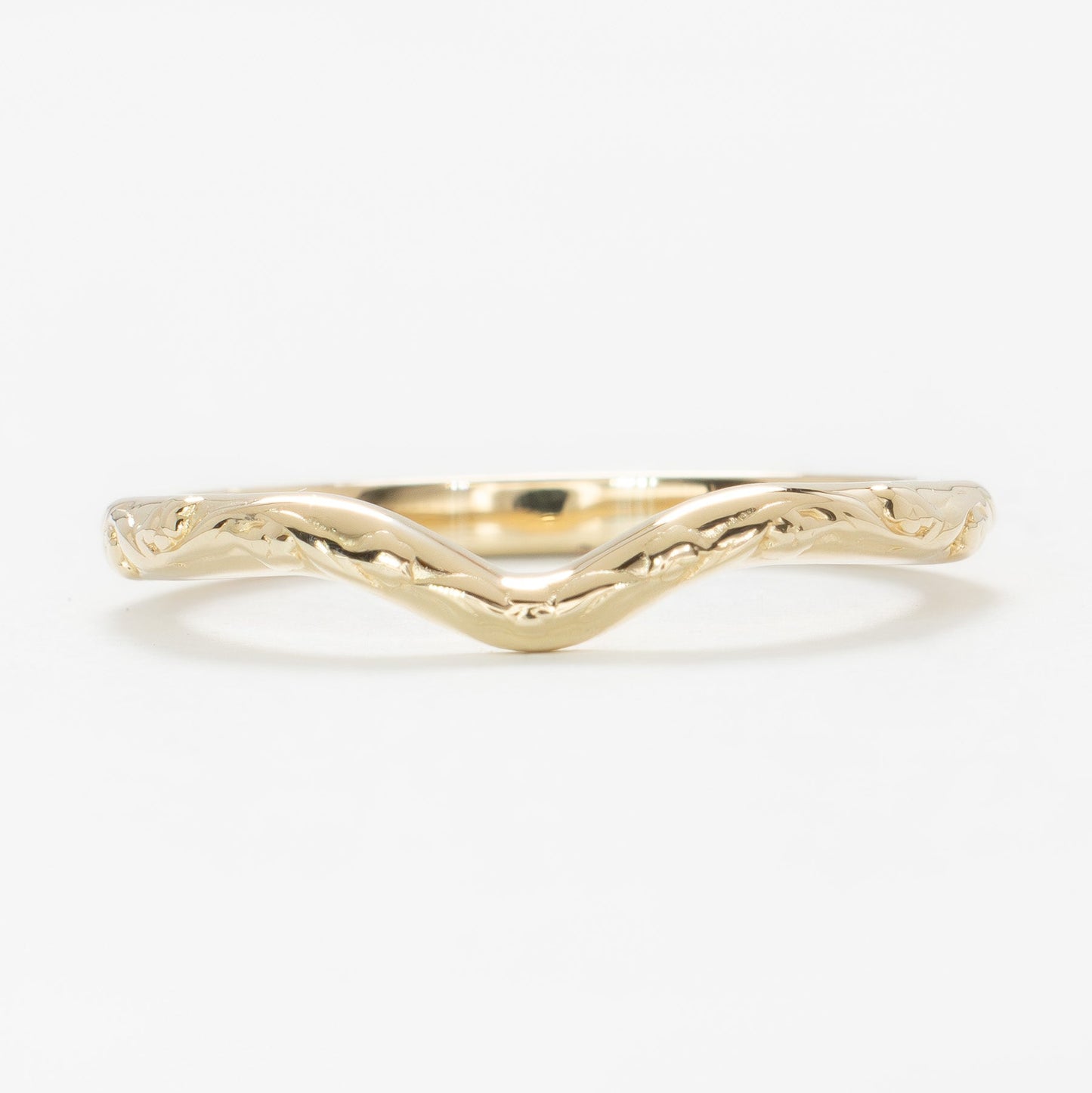 shelby band in yellow gold
