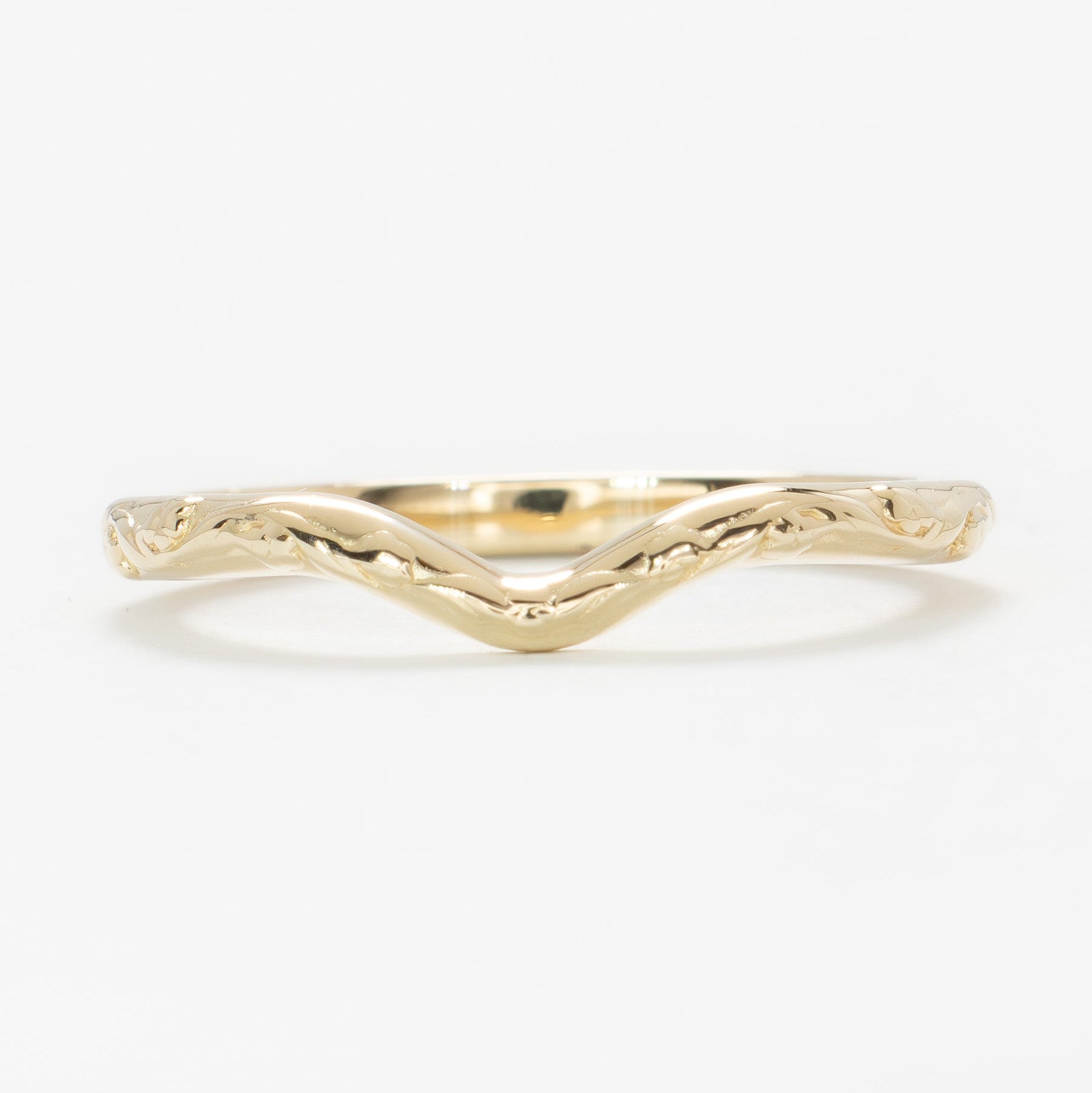 shelby band in yellow gold