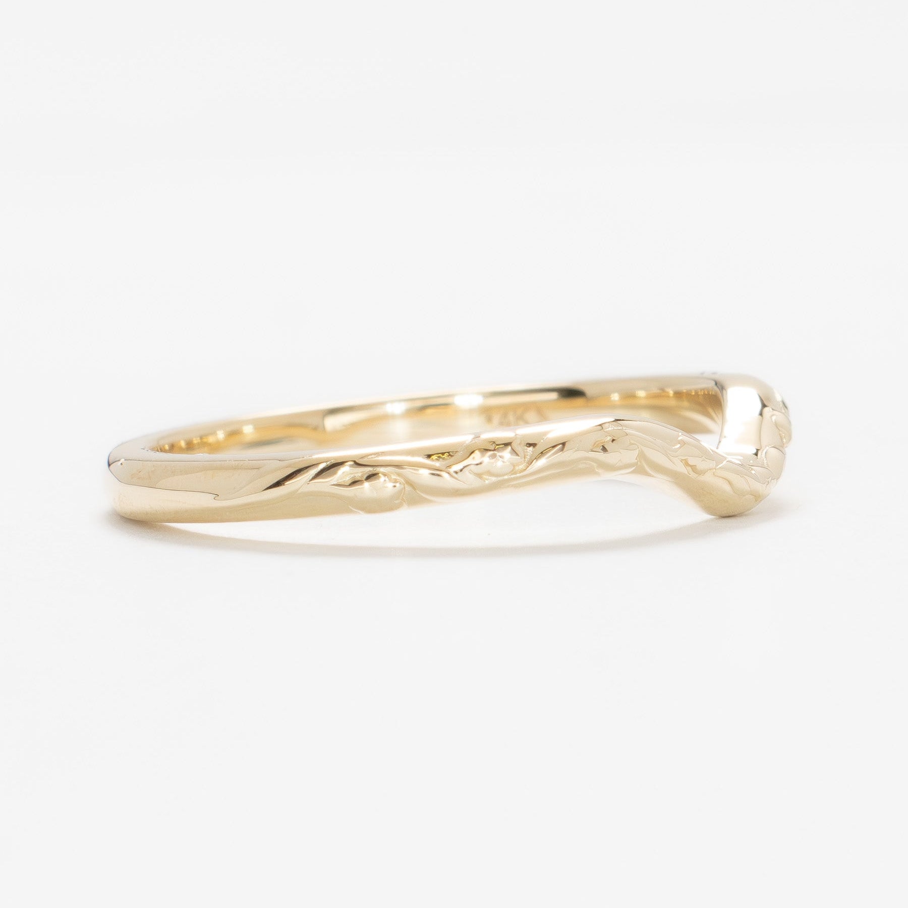 shelby band in yellow gold