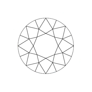 round brilliant wire frame