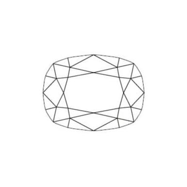supernova elongated cushion wire frame