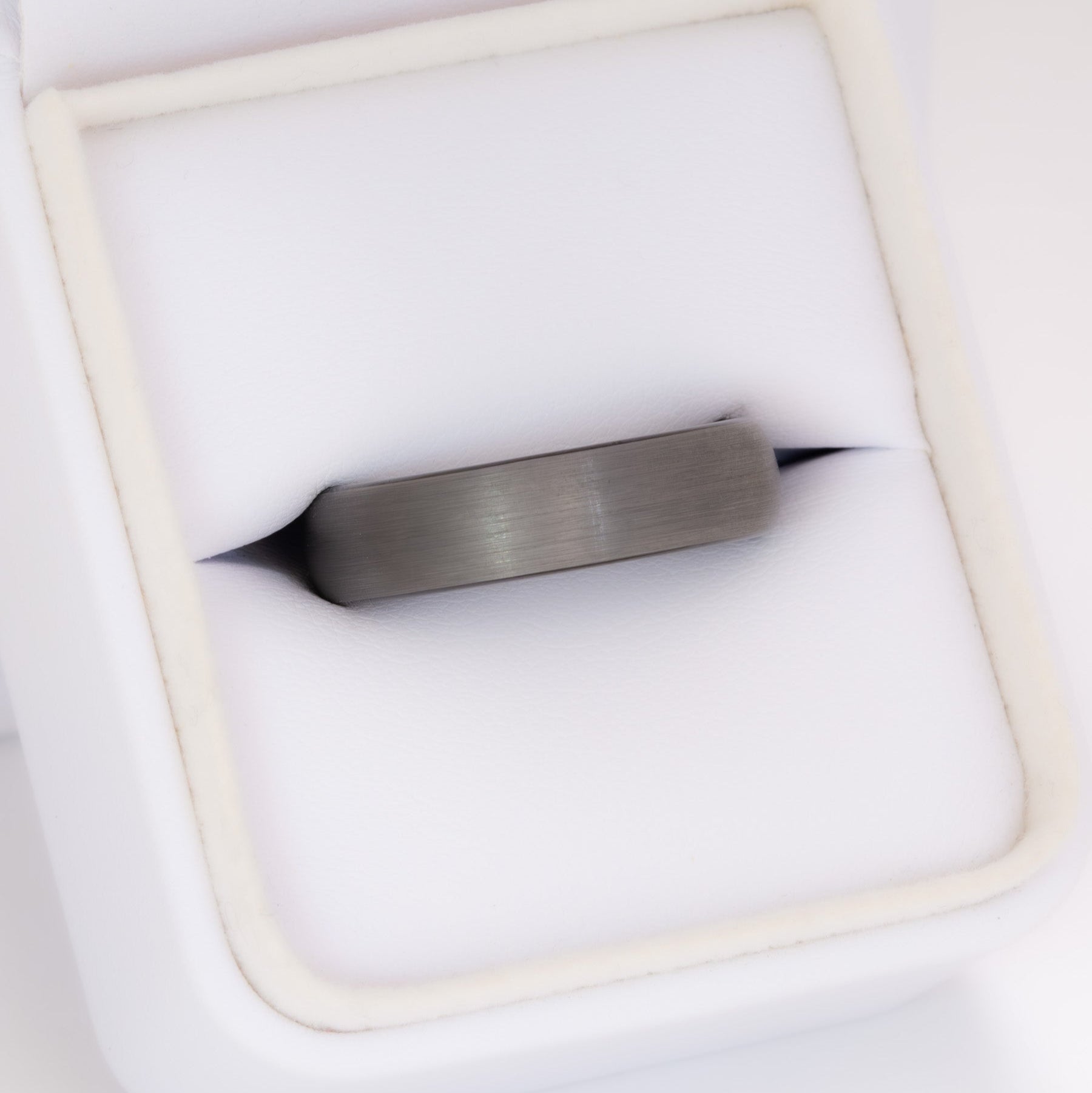 tungsten band with satin finish