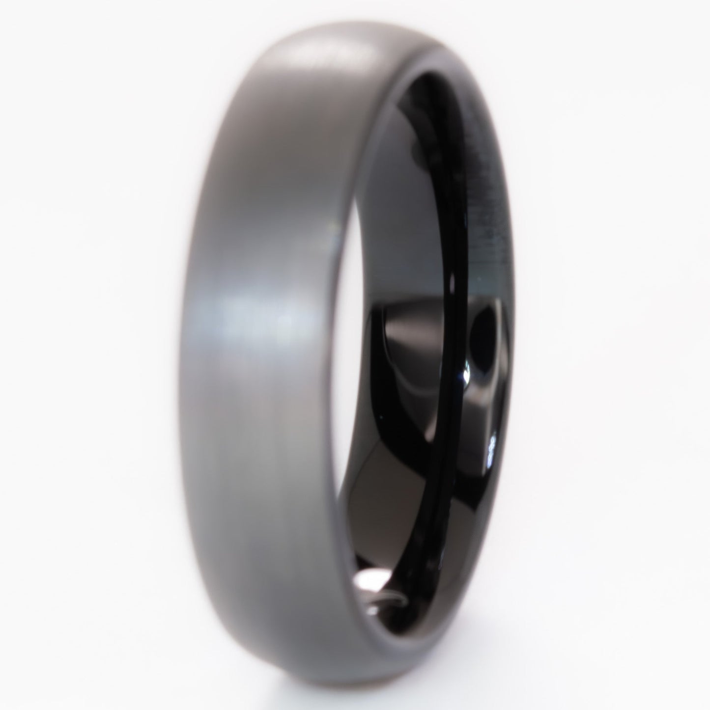 tungsten band with satin finish